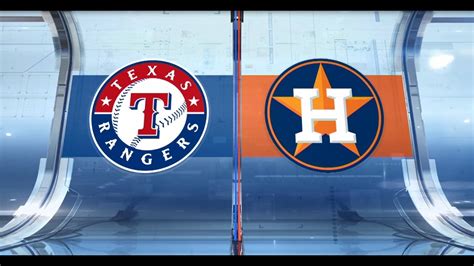 The Texas Rangers right fielder smacked an opposite-field home run off Astros reliever Hunter Brown to give the Rangers a 4-1 lead in the top of the third inning. . Texas rangers vs astros score